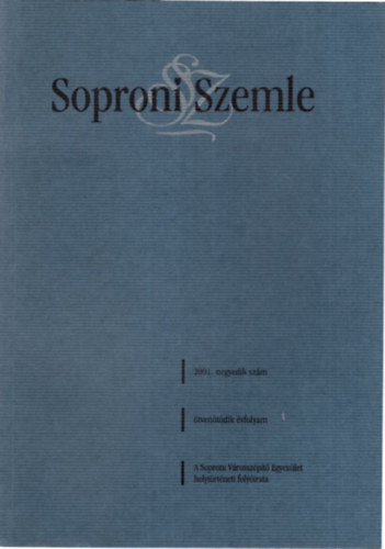 Dominkovits P�ter Askercz �va - Soproni Szemle 2001. 4. sz�m