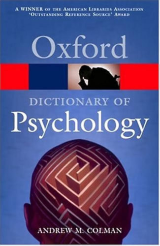 Andrew M. Colman - Oxford Dictionary of Psychology
