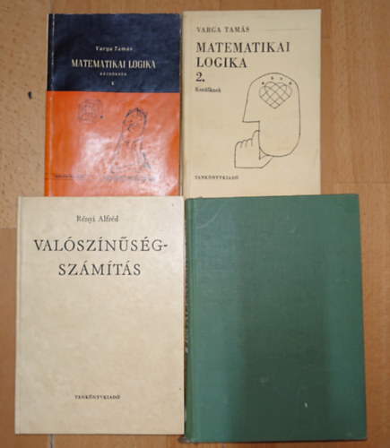 Varga Tamás, Rényi Alfréd, Rózsa Pál - 4 matematikával foglalkozó könyv: Matematikai logika I-II., Valószínűségszámítás, Lieáris algebra éés alkalmazáásai
