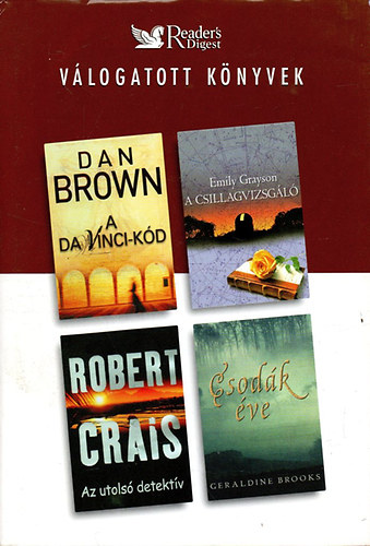 Brown,Grayson,Crais,Brooks - V�logatott k�nyvek-A Da-Vinci k�d, Csillagvizsg�l�, Az utols� detekt�v, Csod�k �ve.