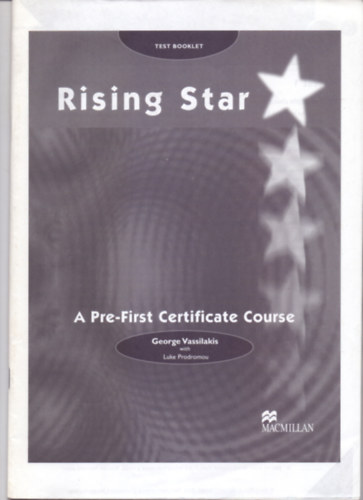 George Vassilakis with Luke Prodromou - Rising Star Pre-First Certificate Course - Test Booklet