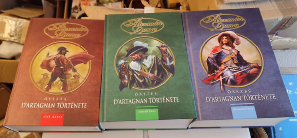 Alexandre Dumas - Alexandre Dumas összes D'Artagnan története I-III.