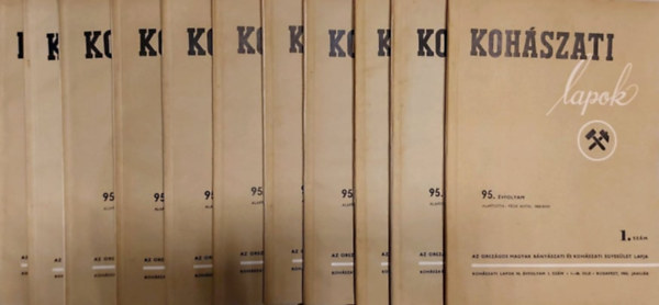 Varga Ferenc �rkos Frigyes - Koh�szati Lapok 95. �vfolyam 1.-12. sz�m (1962 janu�r-december)