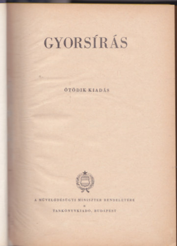 Dr. Kiss- Dr. Huttern - Gyorsrs. (I-III. rsz egybektve)
