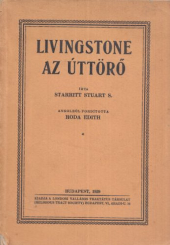 S. Stuart S. - Livingstone az �tt�r�