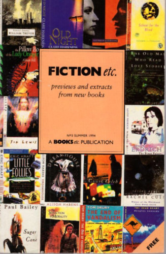 Fiction etc. previews and extracts from new books