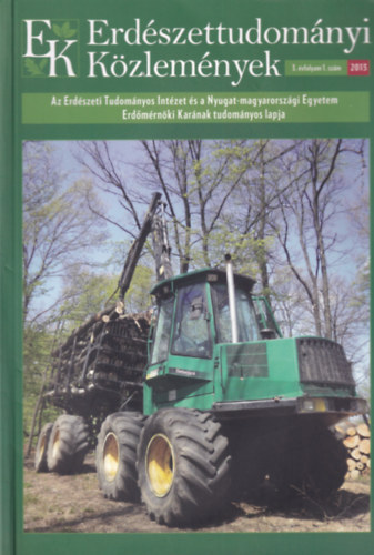 Cs�ka Gy�rgy - Erd�szettudom�nyi K�zlem�nyek 3. �vfolyam 1. sz�m 2013