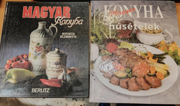 Barbara Ender Hargitai György - 2 db Magyar konyha: Húsételek + Magyar konyha: Ínyencek kézikönyve