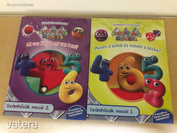 Tomanné Jankó Katalin - Számhősök meséi 1-2. (Milyen a gömb és milyen a kocka? / Mi van kint és mi van bent?)