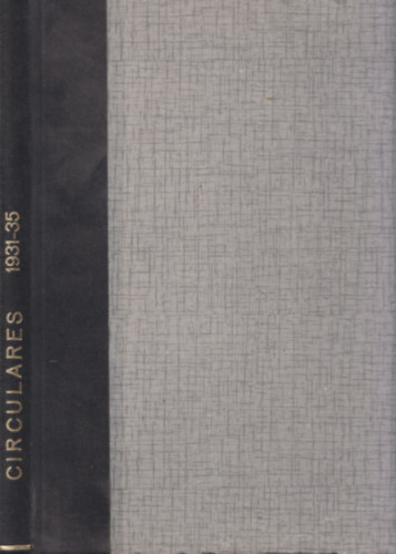 Dr. Szll Klmn - A Vci Egyhzmegye hivatalos kzlemnyei 1931-1935 (5 db teljes vfolyam egybektve)