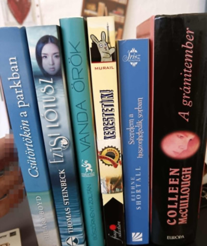 Romantikus regények könyvcsomag -6db könyv