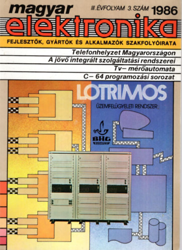 Dr. Horvth Pter - Magyar elektronika III. vf. 3. szm 1996