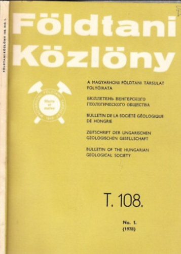 Gellai M�ria - F�ldtani K�zl�ny 1978/1.