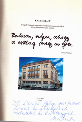 Kata Mihly - Pontosan, szpen, ahogy a csillag megy az gen (dediklt)