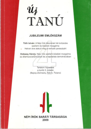 Szili Kroly - j Tan 4 - Jubileumi emlkszm 2009