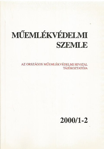 Memlkvdelmi Szemle 2000/1-2