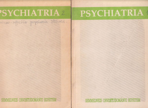Dr. Magyar Istvn - Psychiatria I-II.