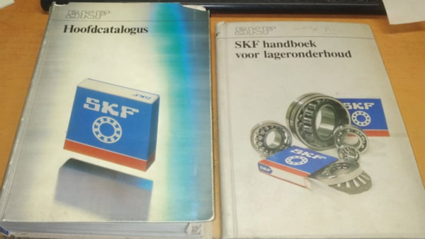 Skf - 2 db Holland mszaki: SKF Hoofdcatalogus + SKF handboek voor lageronderhoud (2 ktet)