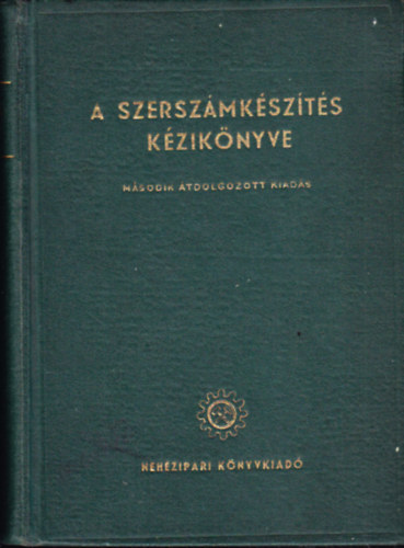 Simon P�l szerk. - A szersz�mk�sz�t�s k�zik�nyve