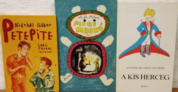 Antoine de Saint-Exup�ry, N�gr�di G�bor A. A. Milne - Ifj�s�gi k�nyvcsomag