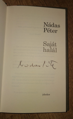 N�das P�ter - Saj�t hal�l - dedik�lt