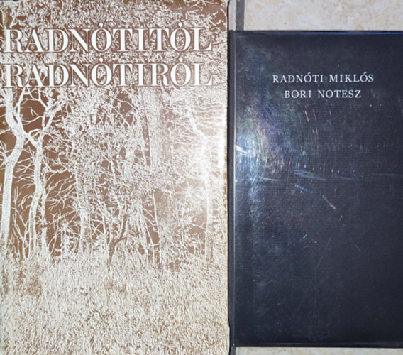 Radnti Mikls - 2db Radnti Mikls m - Bori notesz; Radntitl Radntirl