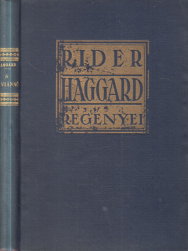 Rider Haggard - A p�vi�nn�