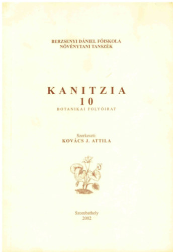 Kovcs J. Attila - Kanitzia 10.
