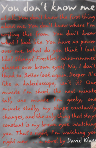 David Klass - You don't know me