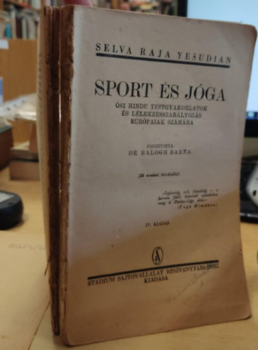 Selva Raja Yesudian - Sport s jga