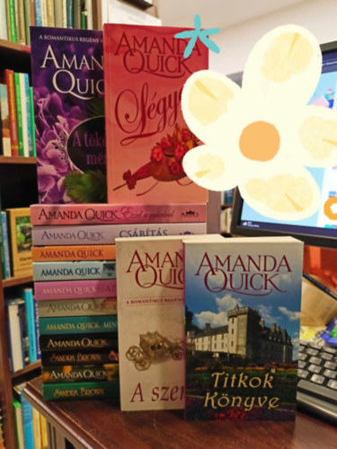 Amanda Quick - Knyvcsomag, 15 db. Romantikus. Amanda Quick. Titkok knyve+A szeret+Lgyott+A tkletes mreg+Ezzel a gyrvel+Csbts+Botrny+Tid vagyok+Az j leple alatt+A lny, aki kmforr vlt+Menyasszonyt brelnk+