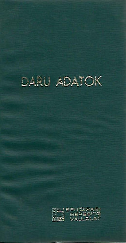 Daru adatok   ptipar