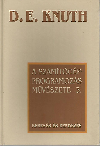 D.E.Knuth - A számítógép-programozás művészete 3.