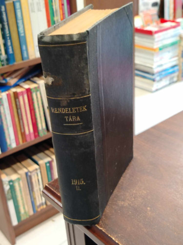 Magyarorszgi rendeletek tra 1919 II.