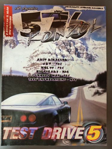 576 Konzol II. évfolyam 11. szám 1998 november