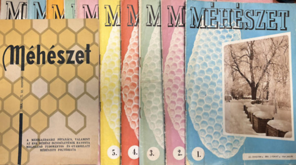 Örösi Pál Zoltán (szerk.) - Méhészet 1976. évfolyam 1-11. szám (12. szám hiányzik) + novemberi különszám