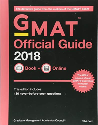 GMAT Official Guide 2018: Book + Online