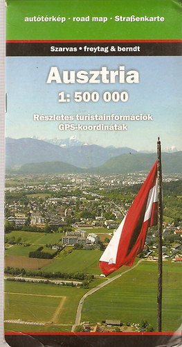 Ausztria (1:500000) autóstérkép