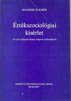 Hankiss Elemr - rtkszociolgiai ksrlet