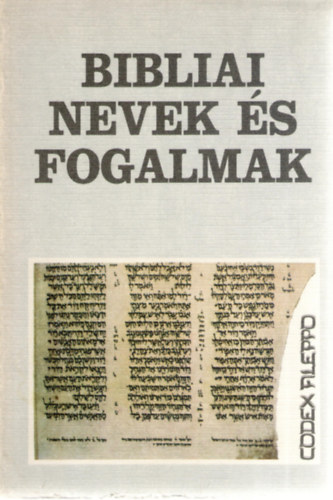 Bibliai nevek s fogalmak