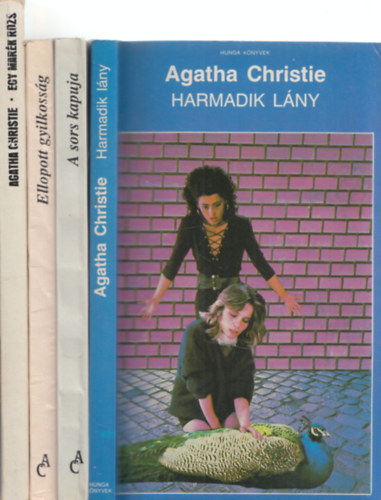 Agatha Christie - 4db klasszikus krimi - Agatha Christie: Egy mark rozs + A sors kapuja + Ellopott gyilkossg + Harmadik lny