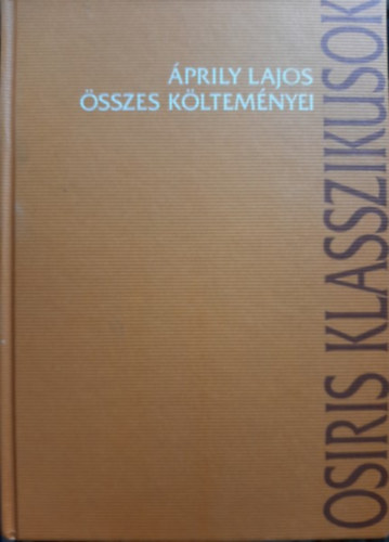 Áprily Lajos - Áprily Lajos összes költeményei