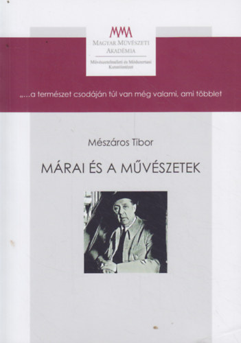 Mszros Tibor - Mrai s a mvszetek